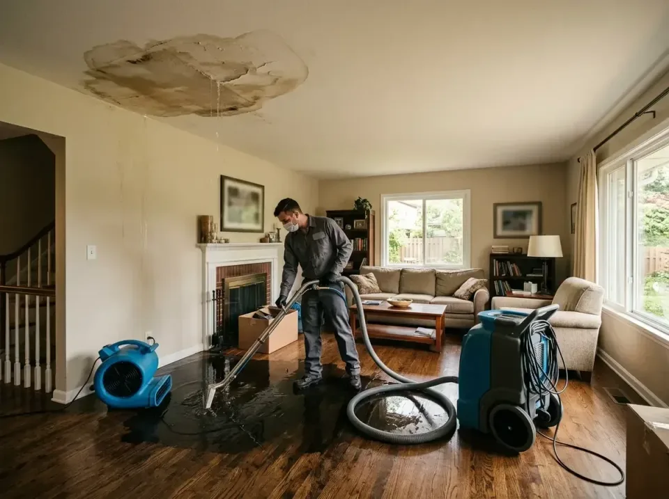 attic-pipe-burst-ceiling-drip-008 — frequently asked questions, Water Damage Restoration & Carpet Care in Cache, OK